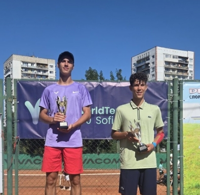 Мартин Бонев стана шампион на сингъл при юношите на турнир от World Tennis Tour Juniors в София